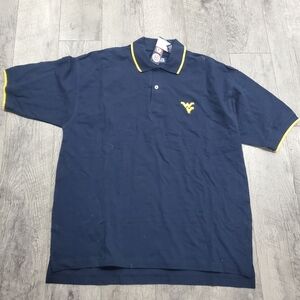 Navy Wvu Mountaineers Polo